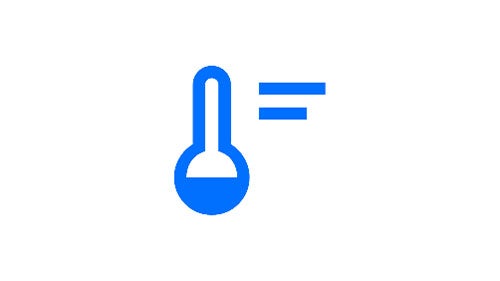 Icon of a thermometer