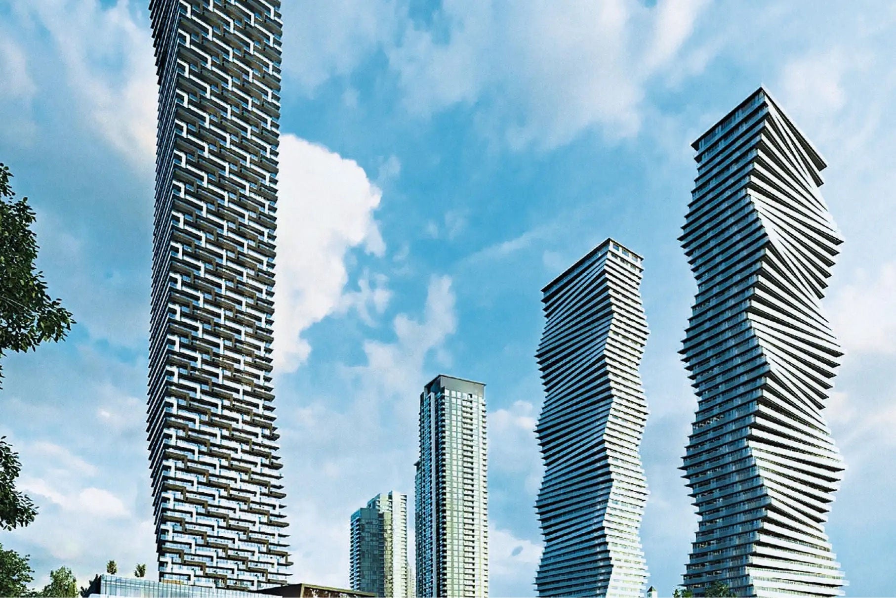 Tour M3, région du Grand Toronto, Ontario, Canada